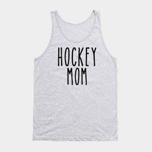 Hockey Mom Skinny Black Tank Top